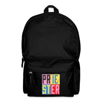 Conception de prêtre - Sac à dos - noir - Devant