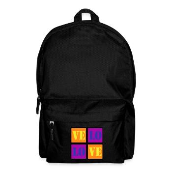 VELO LOVE LOVE BIKE BIKE GIFT - Backpack - black - Front