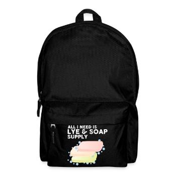 Soap Making Design for Soap Maker Designs - Backpack - black - Front