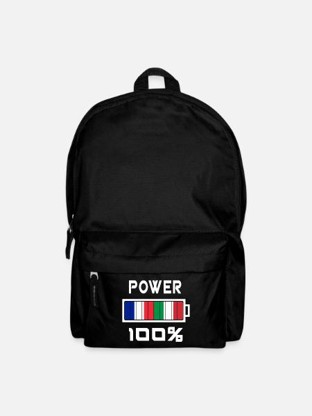 Italy and France are in power - Backpack - black