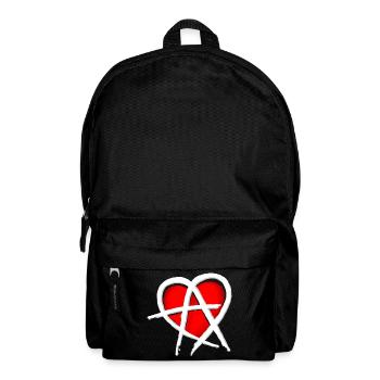 Anarchy & Love - Backpack - black - Front