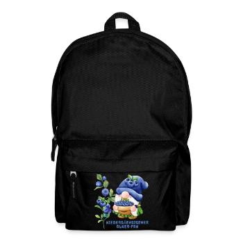 Blaubeeren Wichtel Niedersächsischer Blues Fan - Rucksack - Schwarz - Vorne