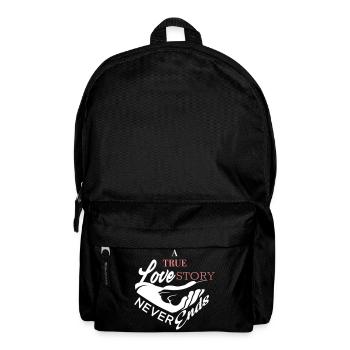 Histoire d’amour de la patte de chien - Sac à dos - noir - Devant