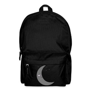 Mond Kawaii - Rucksack - Schwarz - Vorne