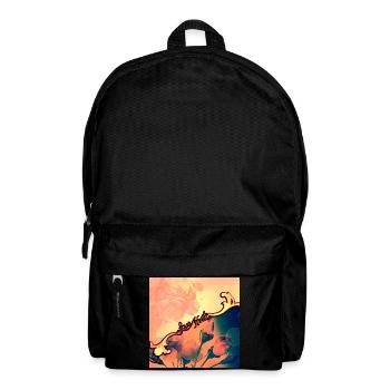 wonderful floral design - Backpack - black - Front