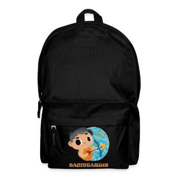 Signe du zodiaque Sagittaire - Sac à dos - noir - Devant