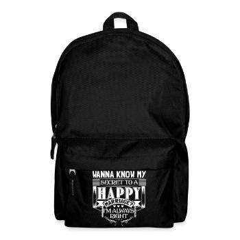 Ehe Ehefrau Hochzeitstag Geschenkidee - Rucksack - Schwarz - Vorne