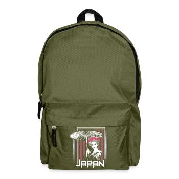 Japan Sakura Japanese - Backpack - olive green - Front