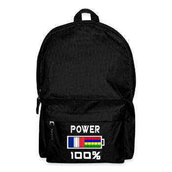 Mauritius and France feed 100% - Backpack - black - Front