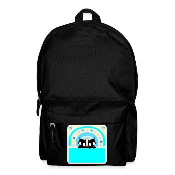 Cats Name Tag - Backpack - black - Front