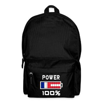 Performance of Nigeria and France 100% - Backpack - black - Front