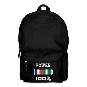Performance of Nigeria and France 100% - Backpack - black - Front