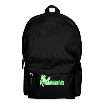 Steinbock Himmel Esoterik Astrologie Aberglaube - Rucksack - Schwarz - Vorne
