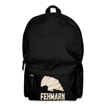 Fehmarn Ostsee für jeden Fehmarner Ostsee - Rucksack - Schwarz - Vorne