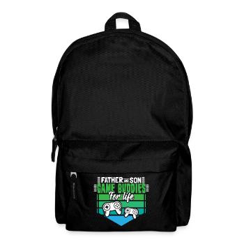 Father & Son Child Gift - Backpack - black - Front