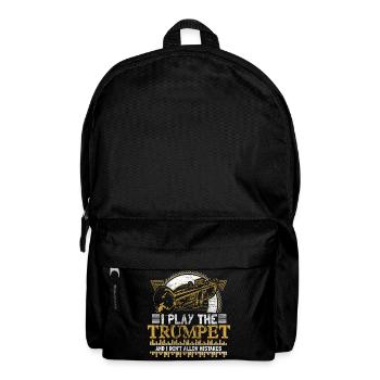 Trumpet Trumpet Player Gift - Backpack - black - Front