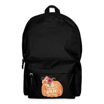 Halloween sweets out otherwise it haunts... - Backpack - black - Front