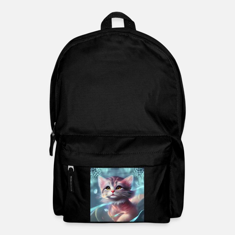 Süßes kleines Kätzchen - Rucksack - Schwarz