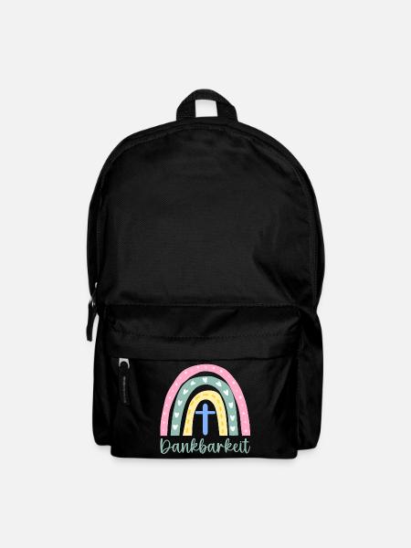 CHRISTLICHER GLAUBE - DANKBARKEIT KREUZ - Rucksack - Schwarz