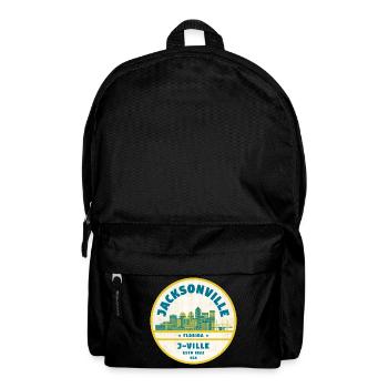 Jacksonville Skyline Crest - Rucksack - Schwarz - Vorne