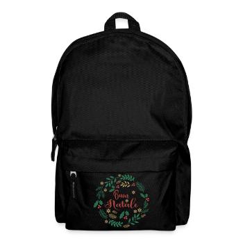 Merry Christmas T-Shirt Merry Christmas T-Shirt - Backpack - black - Front