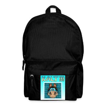 KALT - FRIEREN - WINTERZEIT - PFERD PONY - Rucksack - Schwarz - Vorne