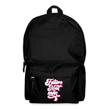 Postbote Paketzusteller Mail Paketbote - Rucksack - Schwarz - Vorne