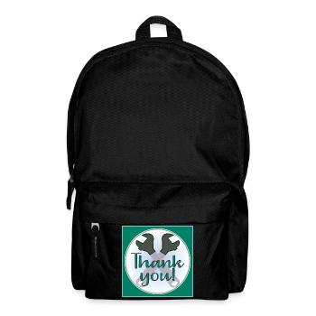 MERCI ARTISAN - PINCES - Sac à dos - noir - Devant
