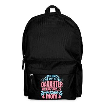Mother Daughter Cohesion Gift Idea - Backpack - black - Front