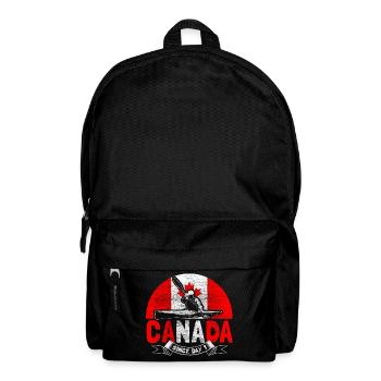 Cadeau de la fierté wapiti du Canada - Sac à dos - noir - Devant