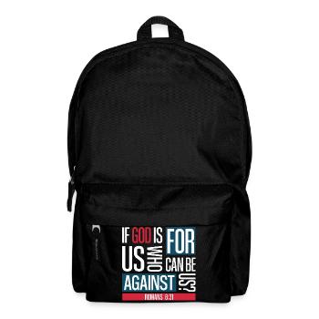 God for us (dark) - Backpack - black - Front