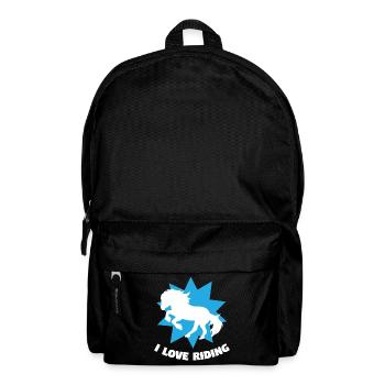 Horses Riding Statement Icelandic Horses Horse Love - Backpack - black - Front