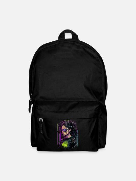 Fearsome Punk Lady das einfache Geburtstagsgeschenk für - Rucksack - Schwarz