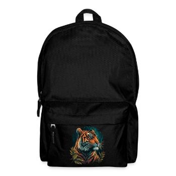 Tiger in Africa - Backpack - black - Front