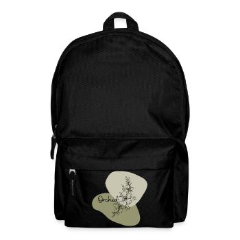 Orchid - Plant Lovers T-Shirt - Backpack - black - Front