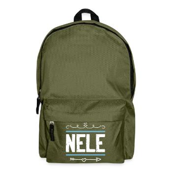 Nele - Rucksack - Olivgrün - Vorne