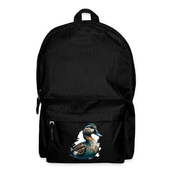Meine Ente ist deine Ente - Rucksack - Schwarz - Vorne