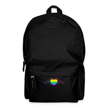 Equality Lgbt Love Heart Sexuality - Backpack - black - Front