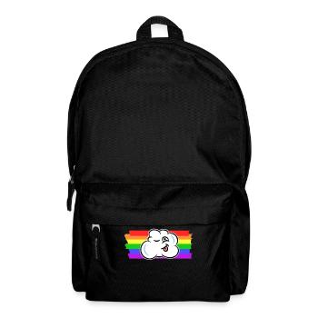 Arc-en-ciel Droits des homosexuels LGBT transgenres - Sac à dos - noir - Devant