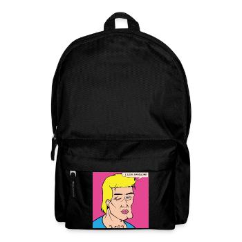 L’auto-louange du Pop Art dans le style de la bande dessinée - Sac à dos - noir - Devant