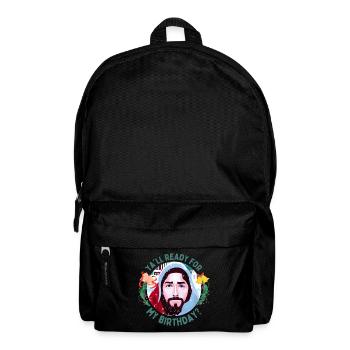 Jesus the Birthday Boy - Backpack - black - Front