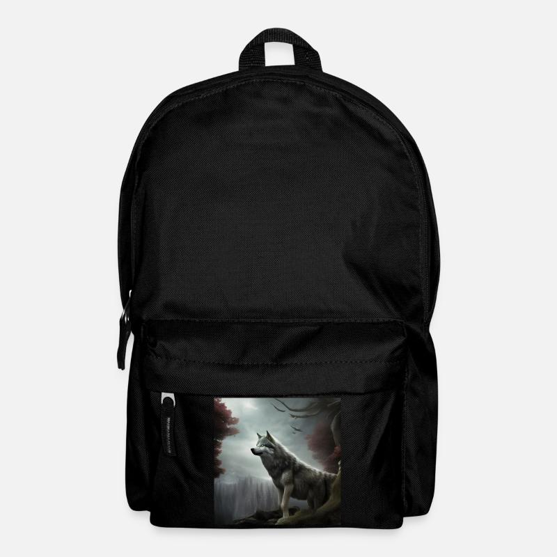 Wolf lovers - Backpack - black
