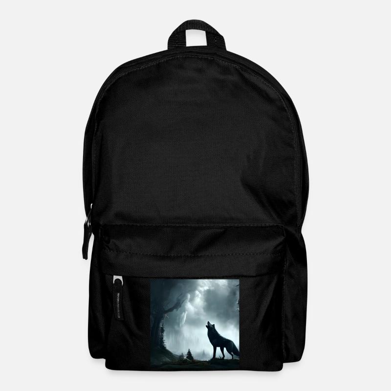 Roaring wolf - Backpack - black