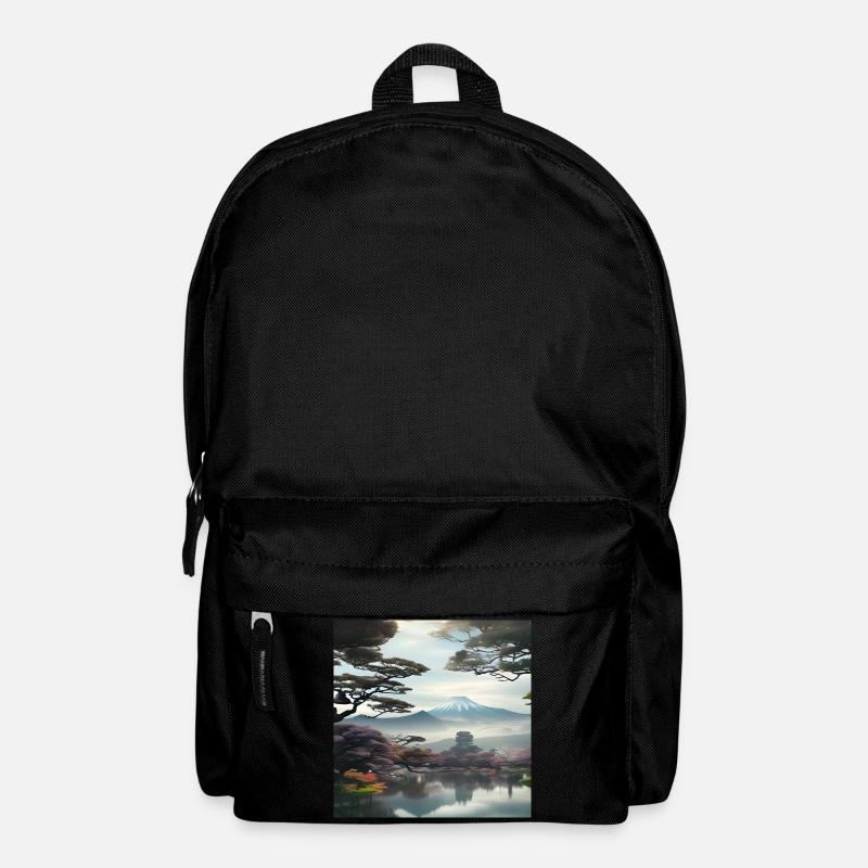 Japan nature scenery - Backpack - black