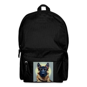 GSD pour les amoureux des chiens - Sac à dos - noir - Devant