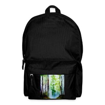 Forest image art - Backpack - black - Front