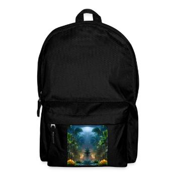 Exotisches magisches Land - Rucksack - Schwarz - Vorne