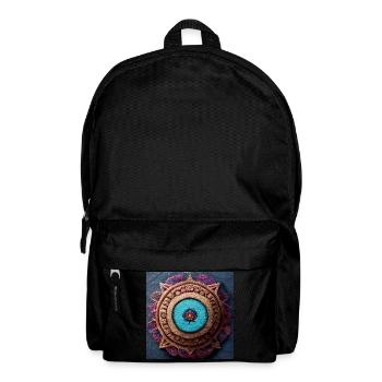 Boho Mandala Abstract - Backpack - black - Front