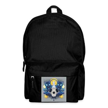 Nezumi Sensei : Zen Ninja Mouse and Cats - Poster - Backpack - black - Front