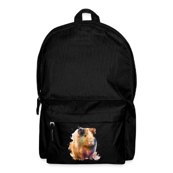 Illustration du propriétaire du cochon d’Inde - Sac à dos - noir - Devant